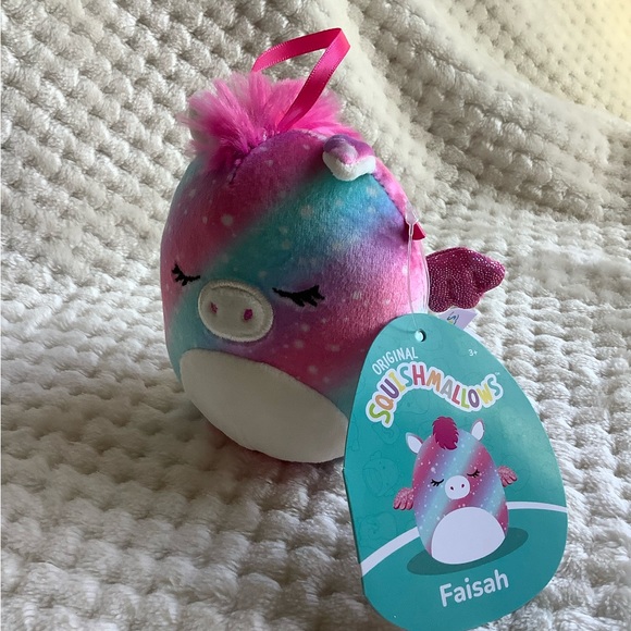 Squishmallows Plush Pegasus Faisah Stuffed Animal Ornament Toy with Tags - Picture 5 of 13